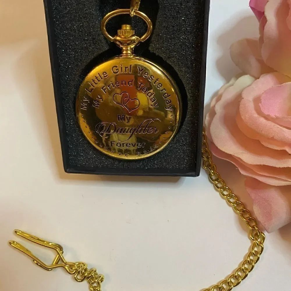 đMemoryâgiftâshop toâdaughterâpocketâwatch - Picture 8 of 11